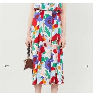 Faithfull The Brand Cuesta Midi Woven Skirt 👗